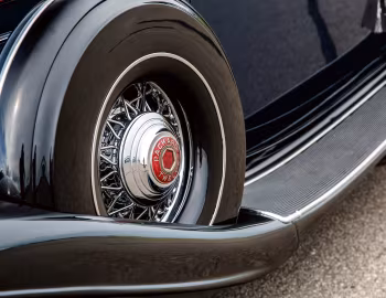 1935 Packard Twelve Convertible Sedan by Rollston (1208)