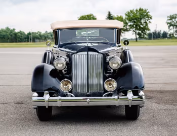 1935 Packard Twelve Convertible Sedan by Rollston (1208)