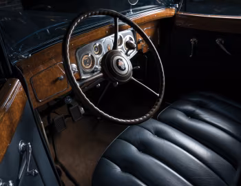 Painel frontal 1934 Packard Twelve 2/4-passenger Coupe (1107-738)