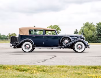 1935 Packard Twelve Convertible Sedan by Rollston (1208)