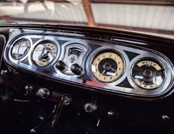 Painel 1935 Packard Twelve Convertible Sedan by Rollston (1208)
