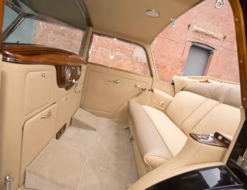 Interior 1938 Packard Twelve All-Weather Cabriolet by Rollston (1608-494)