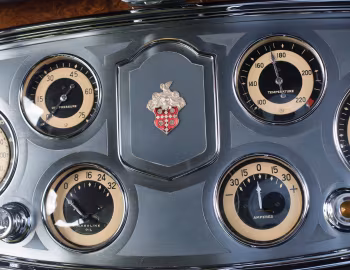 Painel 1934 Packard Twelve 7-passenger Touring (1107-730)