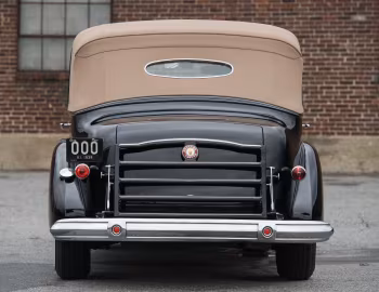 1938 Packard Twelve All-Weather Cabriolet by Rollston (1608-494)