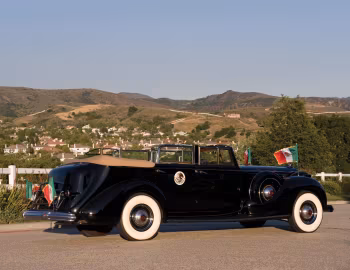 1939 Packard Twelve Armored Convertible Sedan by Dietrich