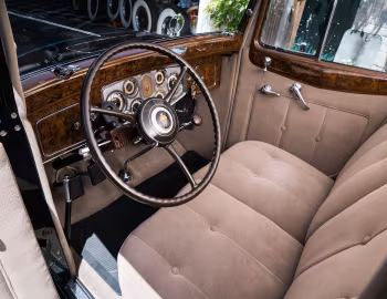 Interior 1934 Packard Twelve Club Sedan (1107-736)