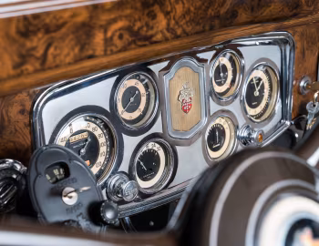 Painel 1934 Packard Twelve Club Sedan (1107-736)