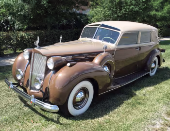 1938 Packard Twelve Collapsible Touring Cabriolet by Brunn (1608)