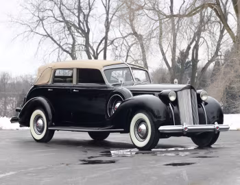 1938 Packard Twelve Collapsible Touring Cabriolet by Brunn (1608)