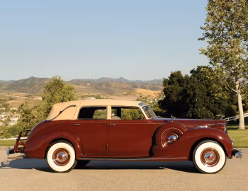 1938 Packard Twelve Collapsible Touring Cabriolet by Brunn (1608)