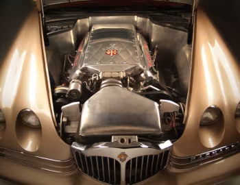 Sob o capô Packard Twelve Concept '1999