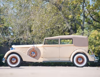 1934 Packard Twelve Convertible Sedan (1107-743)
