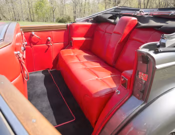 Інтер'єр 1939 Packard Twelve Convertible Sedan (1708-1253)