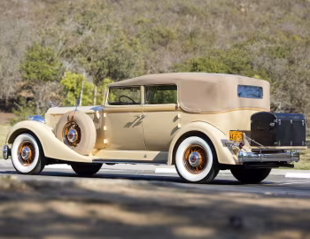 1934 Packard Twelve Convertible Sedan (1107-743)