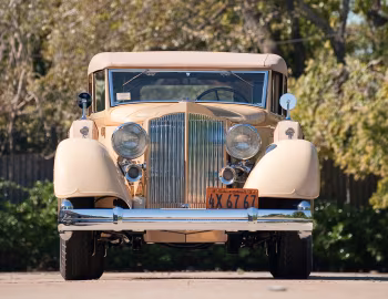 1934 Packard Twelve Convertible Sedan (1107-743)
