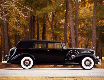 1938 Packard Twelve Convertible Sedan (1608-1153)