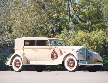1934 Packard Twelve Convertible Sedan (1107-743)