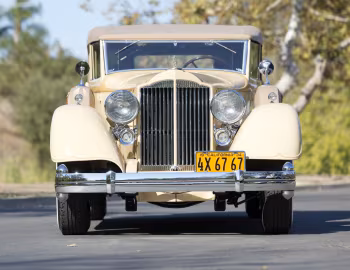 1934 Packard Twelve Convertible Sedan (1107-743)