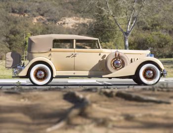 1934 Packard Twelve Convertible Sedan (1107-743)