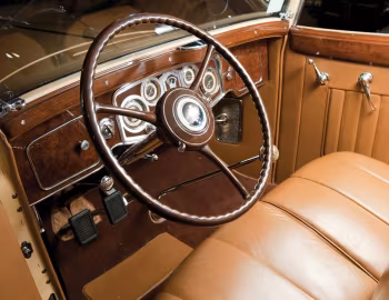 Painel frontal 1934 Packard Twelve Convertible Sedan (1107-743)