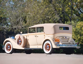 1934 Packard Twelve Convertible Sedan (1107-743)