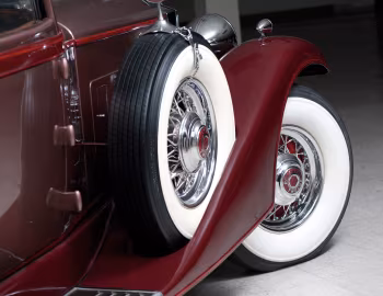 1933 Packard Twelve Convertible Sedan (1005-640)