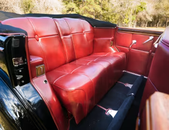 Інтер'єр 1938 Packard Twelve Convertible Sedan (1608-1153)