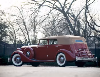 1935 Packard Twelve Convertible Sedan by Dietrich (1208-873)