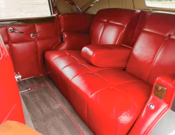 Interior 1937 Packard Twelve Convertible Sedan by Dietrich (1508-1073)