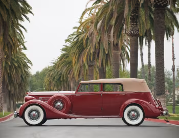 1935 Packard Twelve Convertible Sedan by Dietrich (1208-873)