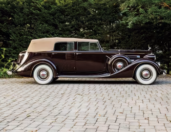 1937 Packard Twelve Convertible Sedan by Dietrich (1508-1073)