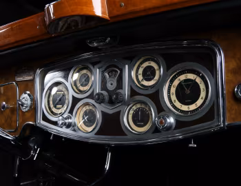 Painel 1934 Packard Twelve Convertible Victoria (1107-747) '08.1933–34