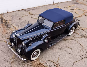 1939 Packard Twelve Convertible Victoria (1707-1227)