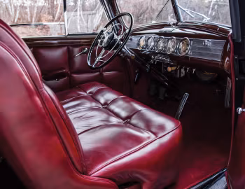 Interior 1939 Packard Twelve Convertible Victoria (1707-1227)