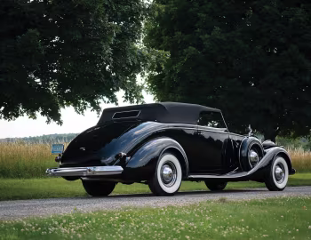 1937 Packard Twelve Convertible Victoria by Rollston (1508)