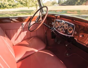 Interior 1933 Packard Twelve Convertible Victoria by Dietrich (1005-3050)