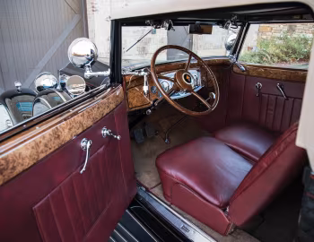 Interior 1933 Packard Twelve Convertible Victoria by Dietrich (1005-3050)