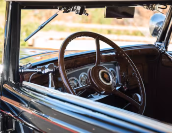 Interior 1933 Packard Twelve Convertible Victoria by Dietrich (1005-3050)