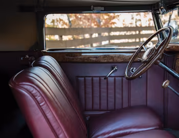 Interior 1933 Packard Twelve Convertible Victoria by Dietrich (1005-3050)