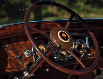 Interior 1933 Packard Twelve Convertible Victoria by Dietrich (1005-3050)