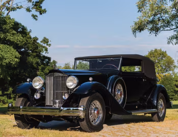 1933 Packard Twelve Convertible Victoria by Dietrich (1005-3050)