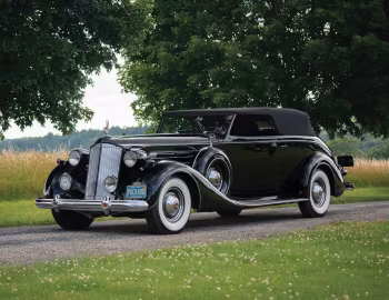 1937 Packard Twelve Convertible Victoria by Rollston (1508)