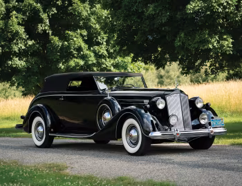 1937 Packard Twelve Convertible Victoria by Rollston (1508)