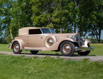 1933 Packard Twelve Convertible Victoria by Dietrich (1006-3072)