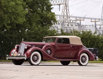 1936 Packard Twelve Convertible Victoria by Dietrich (1407-927)