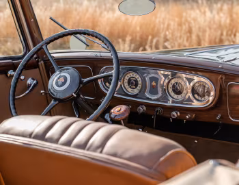 Painel frontal 1935 Packard Twelve Convertible Victoria by Dietrich (1207-827) '08.1934–35