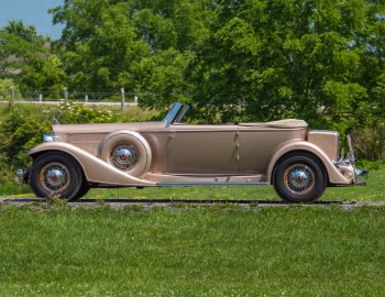 1933 Packard Twelve Convertible Victoria by Dietrich (1006-3072)