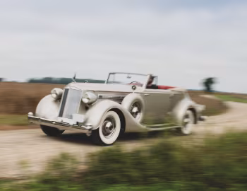 1936 Packard Twelve Convertible Victoria by Dietrich (1407-927)
