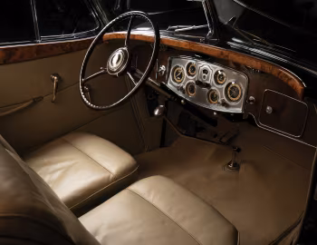 Interior 1934 Packard Twelve Convertible Victoria by Dietrich (1108-4072)