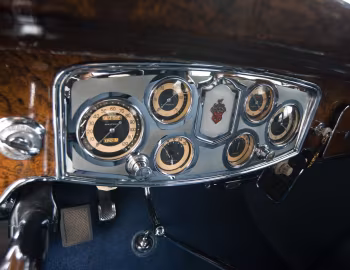 Painel 1934 Packard Twelve 5-passenger Coupe (1107-737)